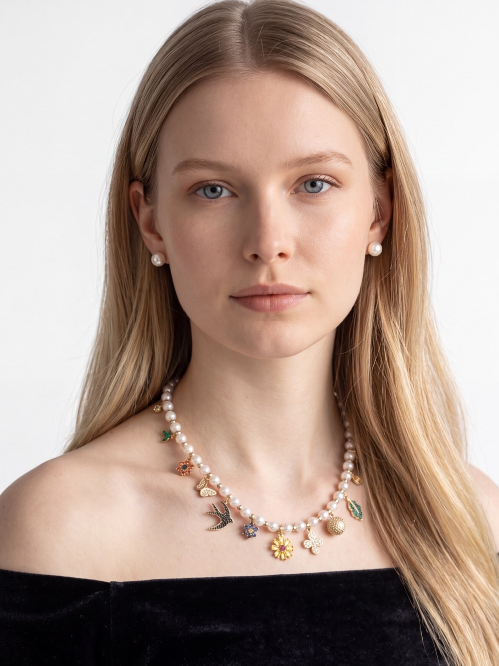 Eye Candy Los Angeles The Lux Collection Sophia Charm Necklace